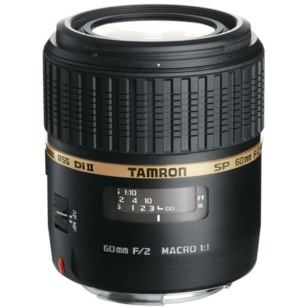 Tamron SP 60mm F/2 Di II 1:1  Macro AF AF Lens for Canon EOS