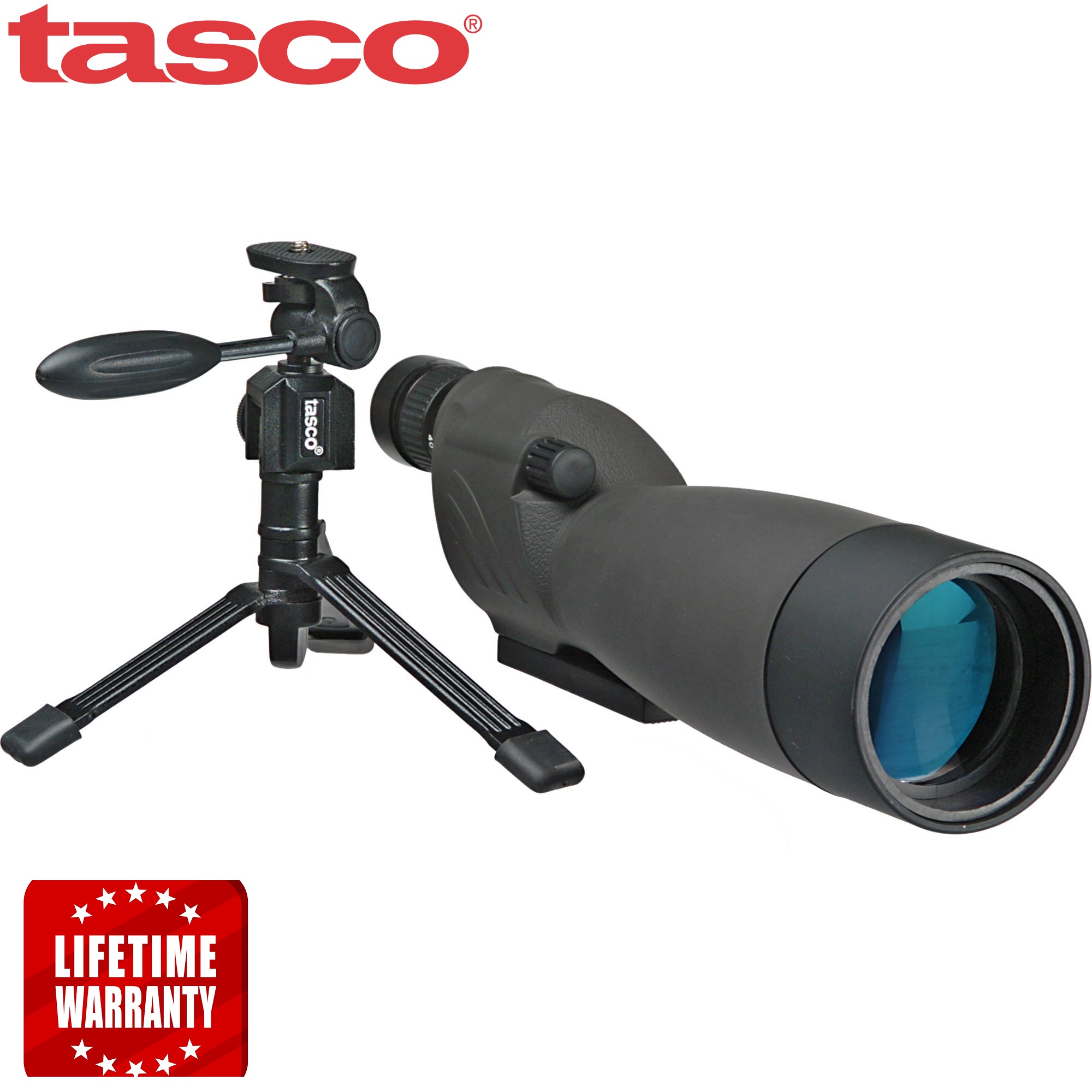 Tasco 20-60x60mm World Class Zoom Spotting Scope with Tripod