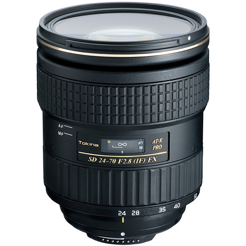 Tokina AT-X 24-70mm f/2.8 PRO FX Lens for Nikon